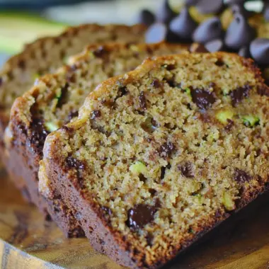 Mom's Perfect Chocolate Chip Zucchini Bread