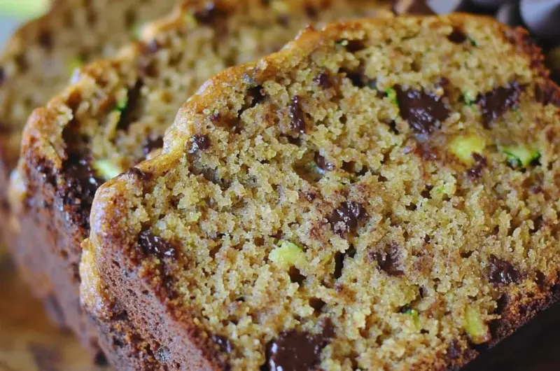 Mom's Perfect Chocolate Chip Zucchini Bread