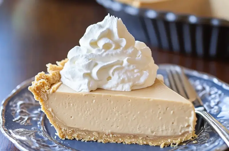 No Bake Peanut Butter Pie Recipe