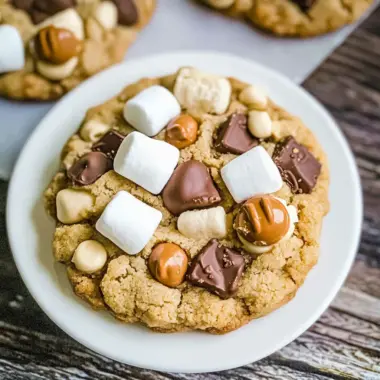 OMG Peanut Butter Marshmallow Cookies