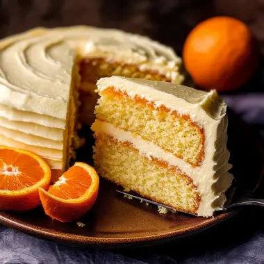 Orange Cream Cake