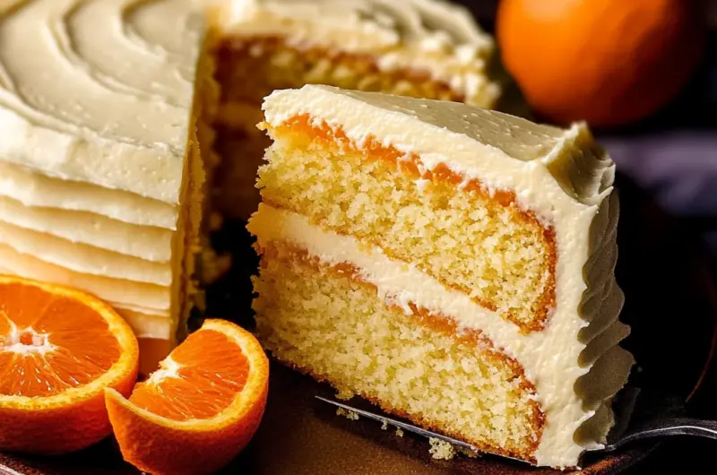 Orange Cream Cake