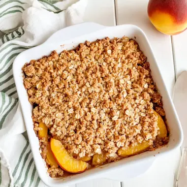 Peach Crisp