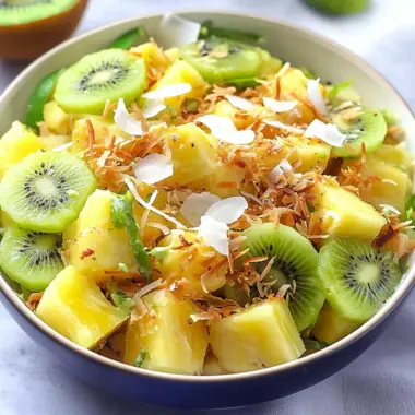 Pineapple Kiwi Salad
