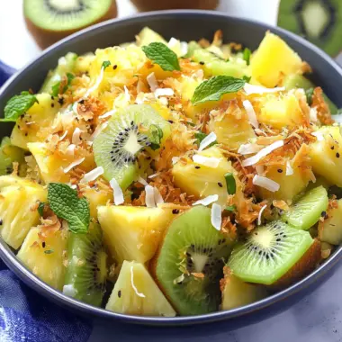 Pineapple Kiwi Salad