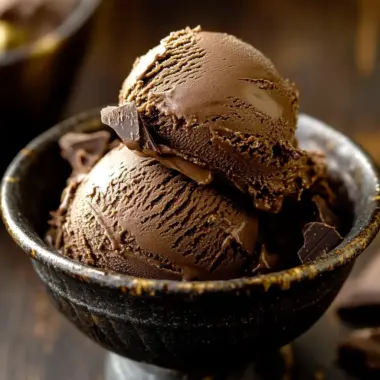 Rich Ganache Chocolate Ice Cream