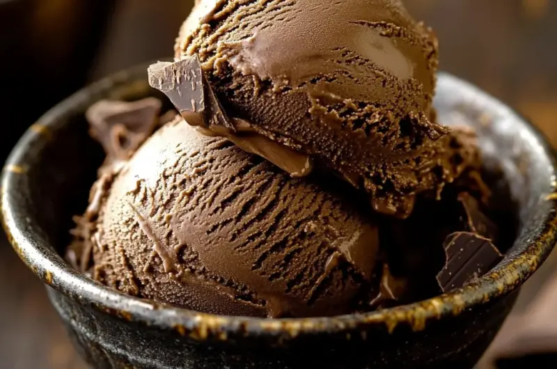 Rich Ganache Chocolate Ice Cream