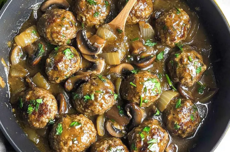 Salisbury Steak Meatballs