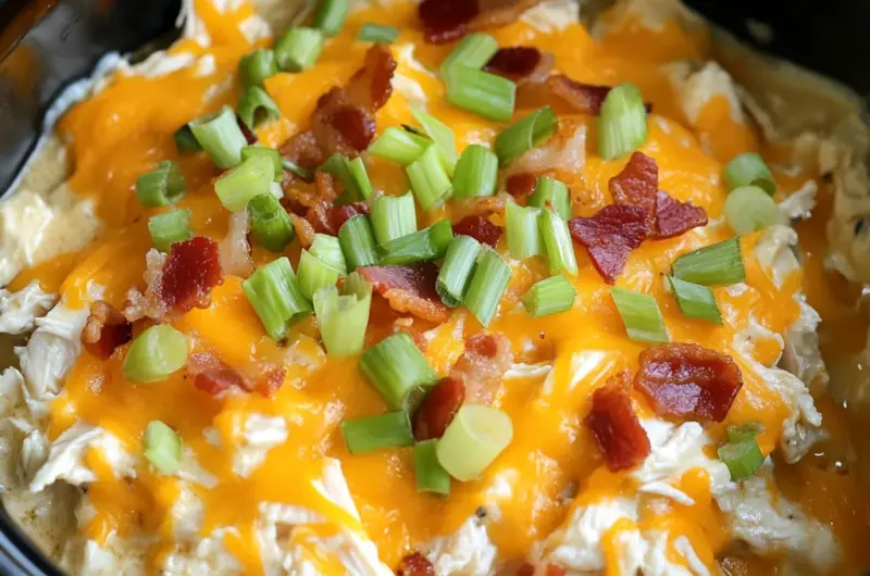 Slow Cooker Cream Cheese Chicken