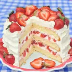 Strawberries 'n Cream Cake