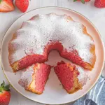 Strawberry Cream Cheese Pound Cake