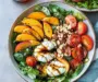 Summer Peach Balsamic Caprese Salad