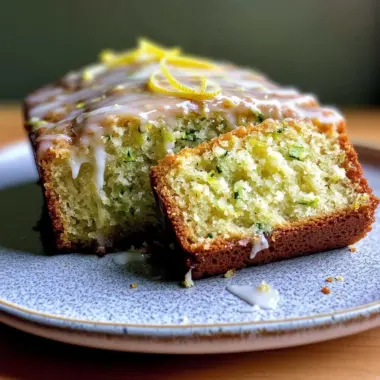 Ultra Moist Lemon Zucchini Bread Lemon Glaze: 1 Secret for Amazing Flavor