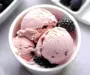 White Chocolate Blackberry Ice Cream