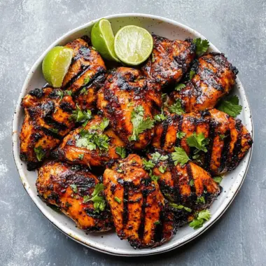 5-Minute Zesty Chili Lime Marinade