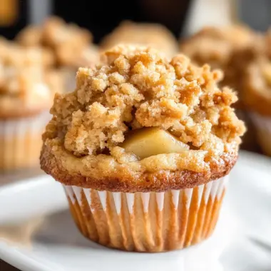 Apple Crumble Muffins