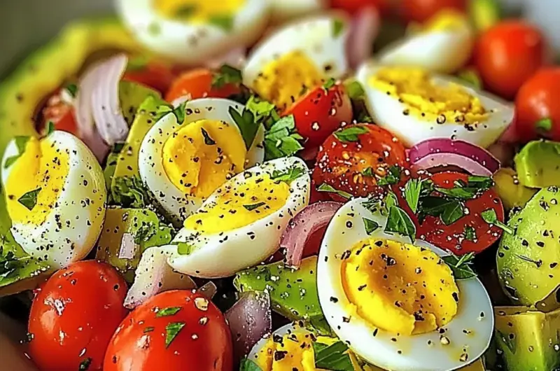 Avocado Egg Salad Bowl
