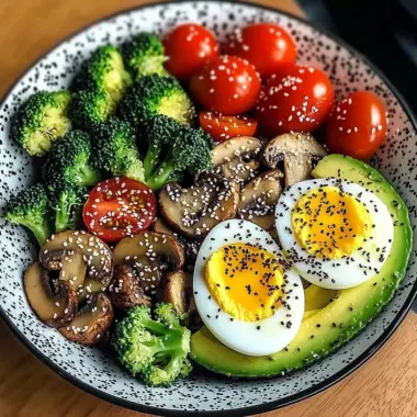 Avocado and Egg Breakfast Bowl