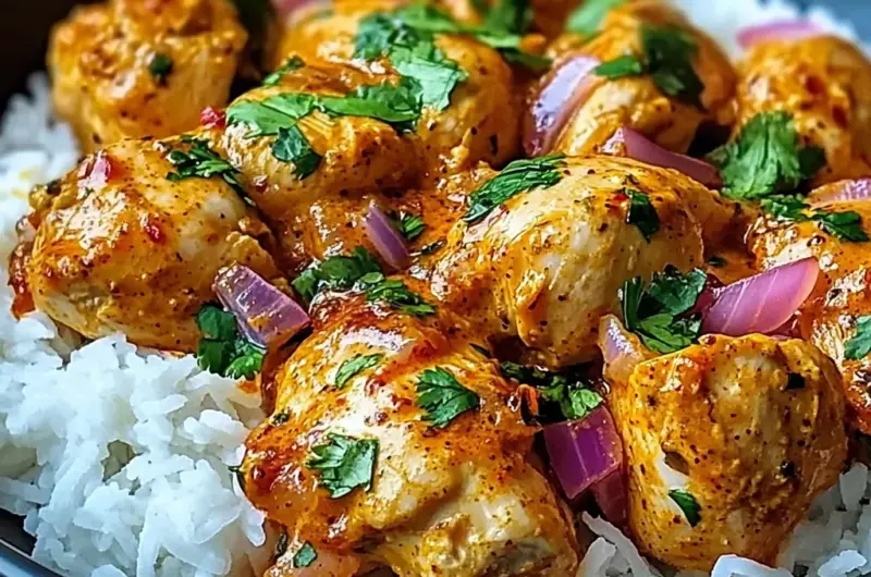 Baked Coconut Chili Chicken Thighs