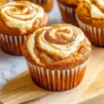 Best Swirled Pumpkin Cream Cheese Muffins