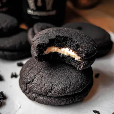 Black Velvet Cheesecake Cookies