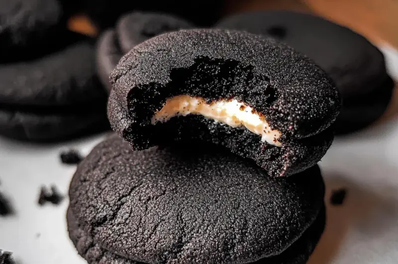 Black Velvet Cheesecake Cookies