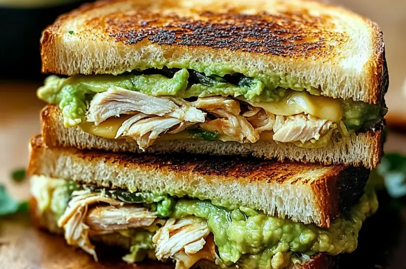 Chicken Avocado Melt Sandwich