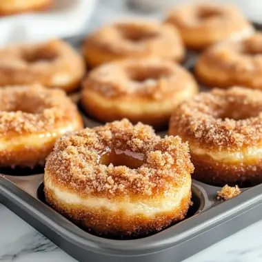 Coffee Cake Donuts
