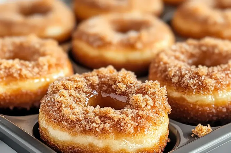 Coffee Cake Donuts