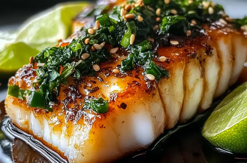 Ginger Soy Glazed Cod: A Flavorful and Healthy Seafood Dish