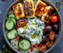 Greek Halloumi Bowls with Tzatziki