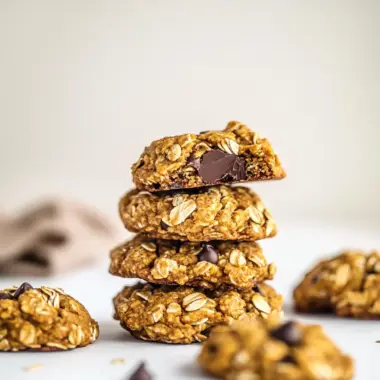 Healthy Pumpkin Oat Cookies