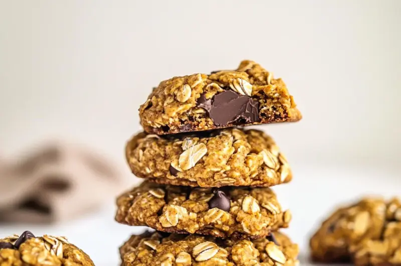 Healthy Pumpkin Oat Cookies