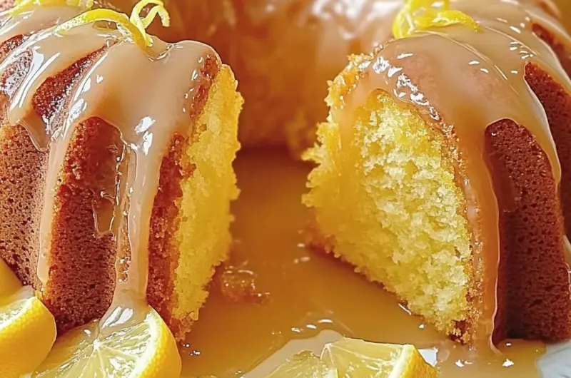 Lemon Bundt Cake Recipe