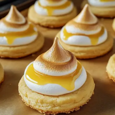 Lemon Meringue Pie Cookies Recipe