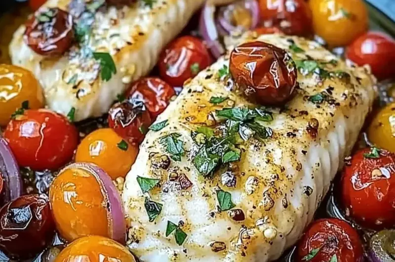 Mediterranean Baked Fish