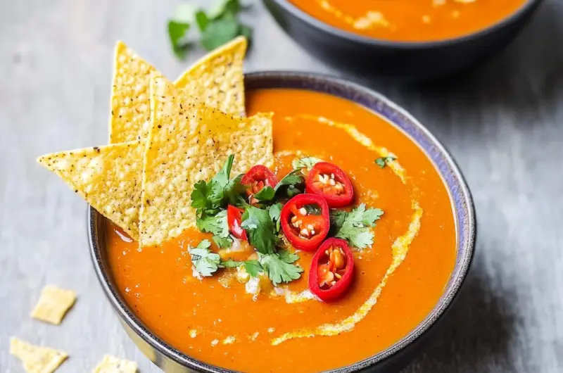 Mexican-Style Tomato Soup