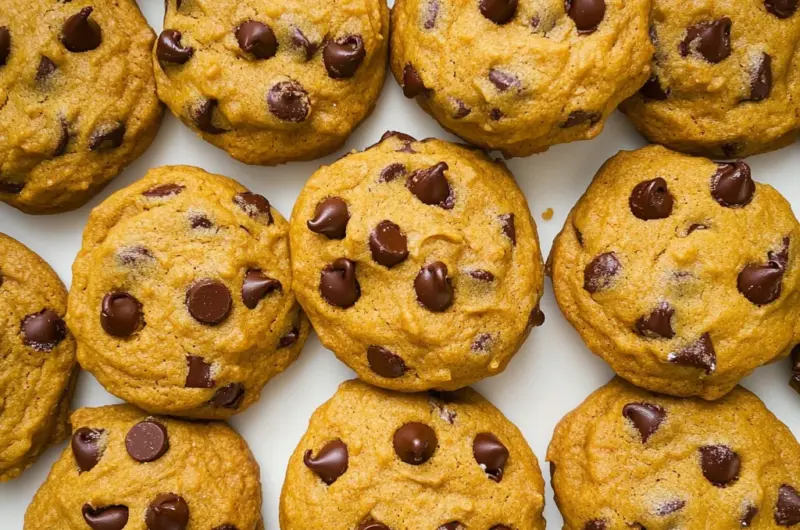 Old Fashioned Pumpkin Chocolate Chip Cookies