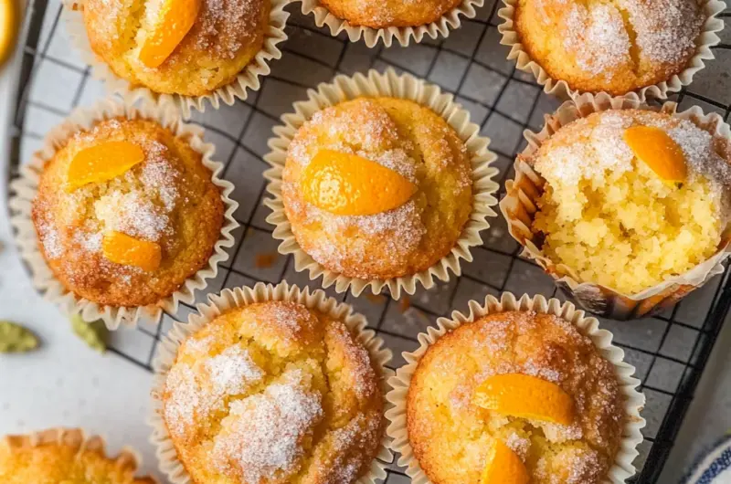 Orange and Cardamom Muffins