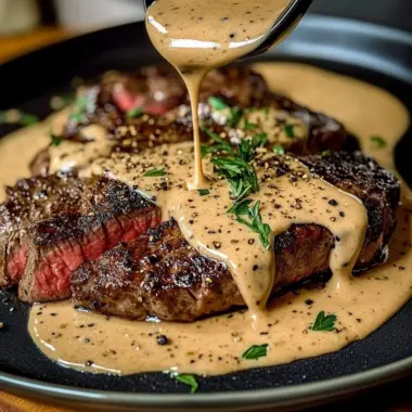Peppercorn Sauce Recipe for Steak, Chicken, or Pasta