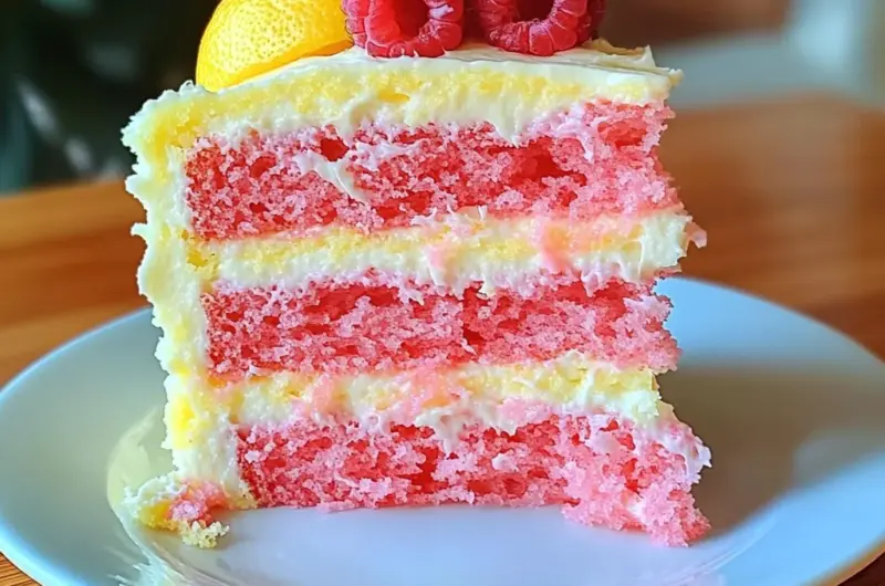 Pink Lemonade Cake