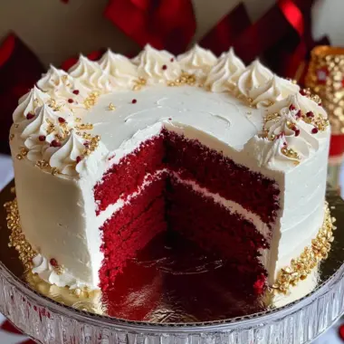 Red Velvet Cake with Cream Cheese Buttercream