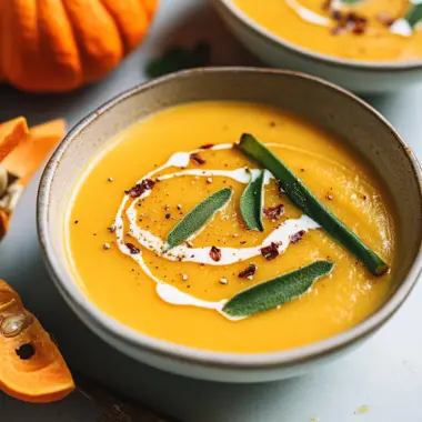 Roasted Butternut squash soup