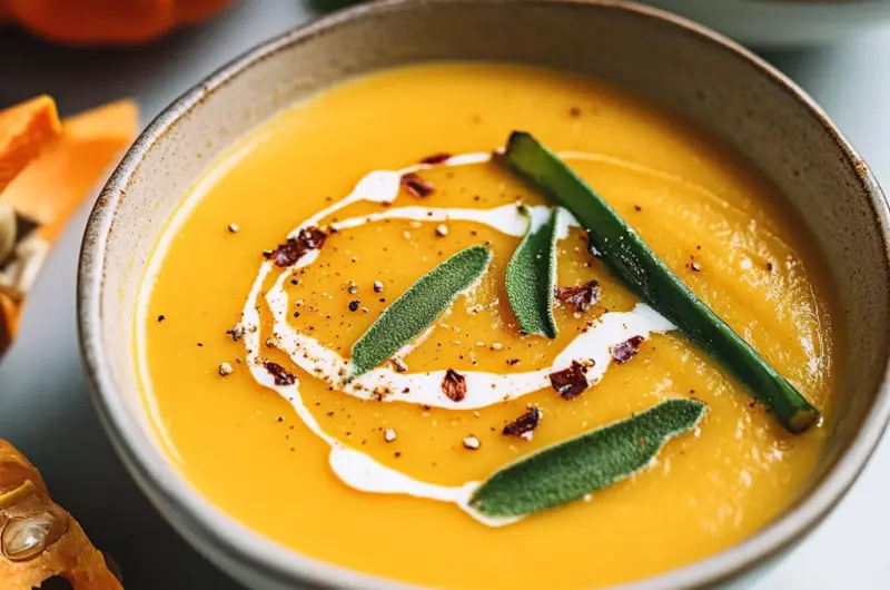 Roasted Butternut squash soup