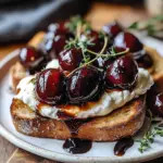 Roasted Cherry & Burrata Dream Toast
