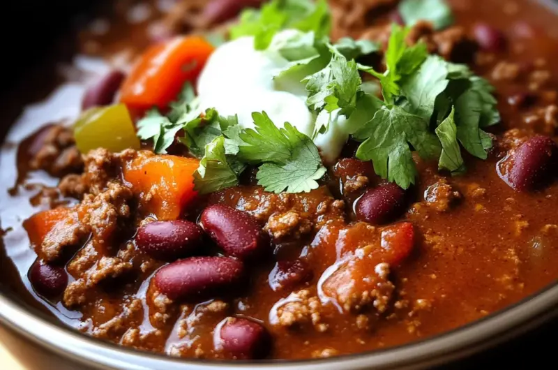 Slow Cooker Chili