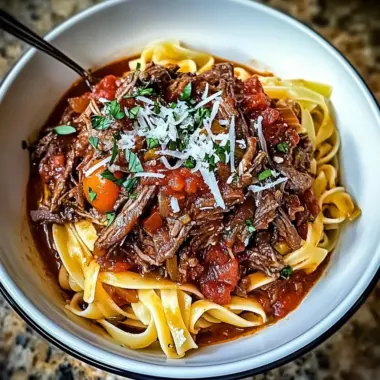 Sunday Slow Cooker Beef Ragu Recipe