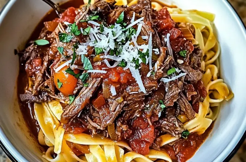 Sunday Slow Cooker Beef Ragu Recipe