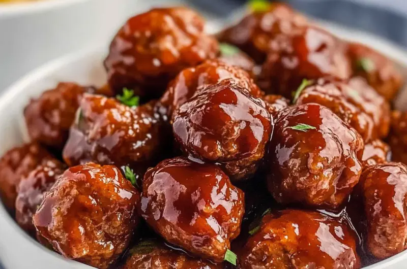 Sweet chili Meatballs Crockpot Recipe