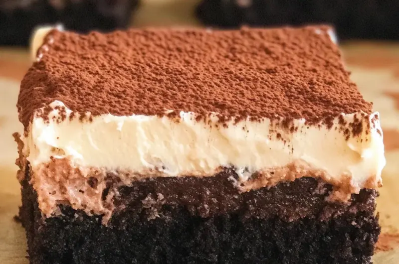 Tiramisu Brownies